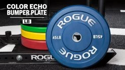 Cheapest 😍 Rogue Color Echo Bumper Plates 👏