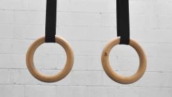Hot Sale ๐ Kids Wood Gymnastic Rings โญ
